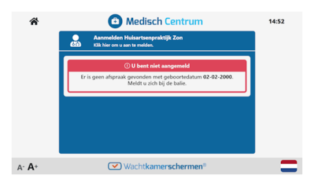 Registration unsuccessful