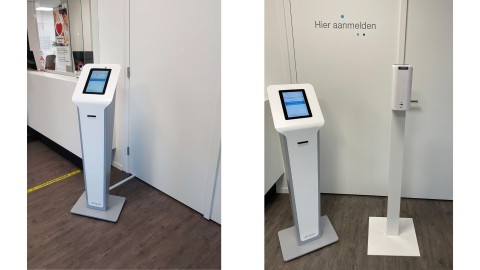 Registration kiosk at Medical Center Lindenheuvel