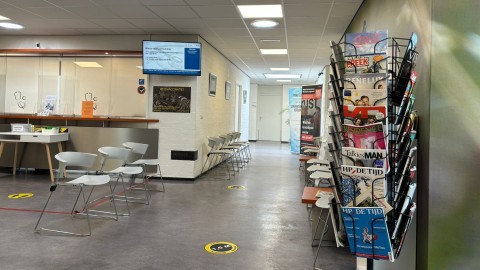 Waitingroom at medical centre Onderbanken